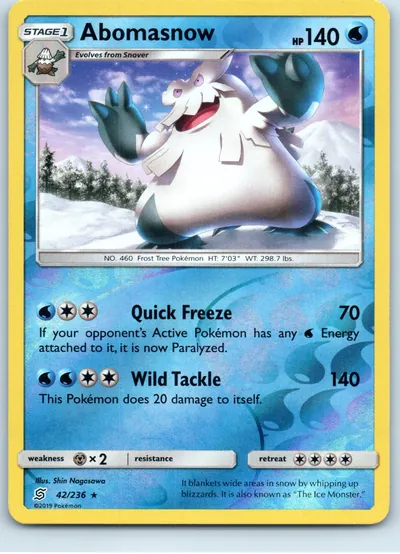 Abomasnow 42/236