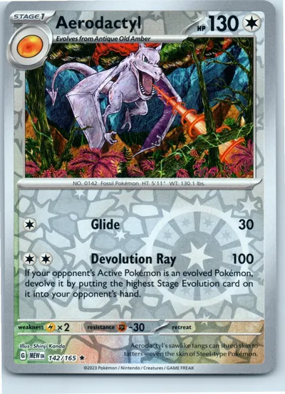 Aerodactyl 142/165