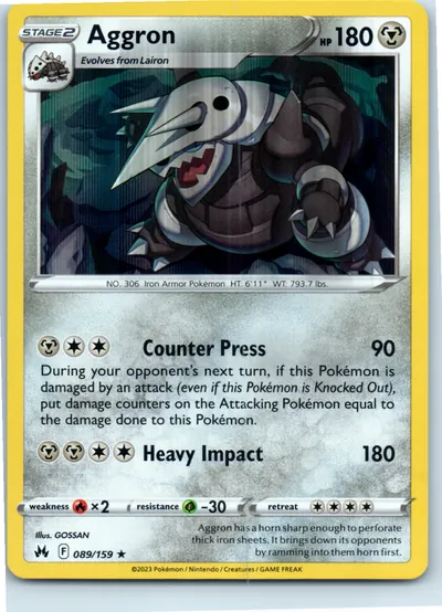 Aggron 089/159