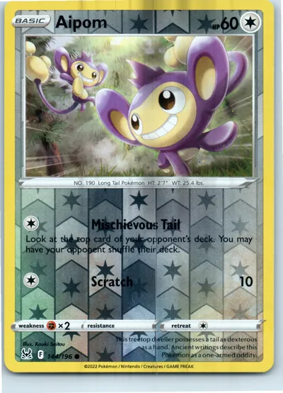 Aipom 144/196