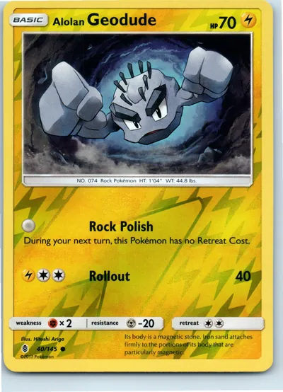 Alolan Geodude 40/145