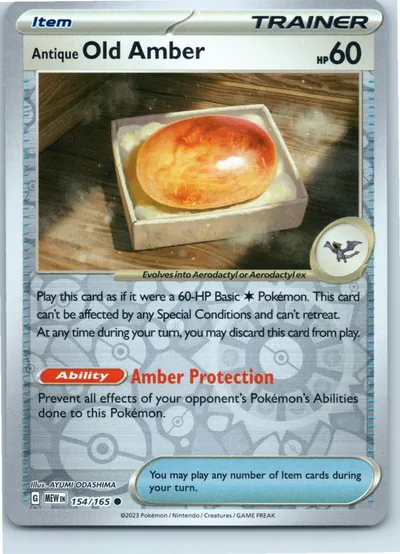 Antique Old Amber 154/165