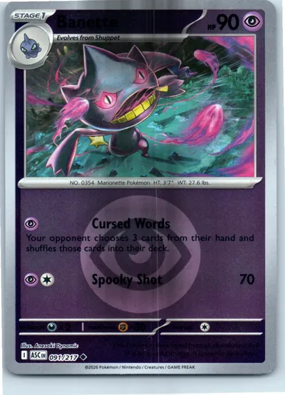 Banette (Energy Symbol Pattern) 091/217