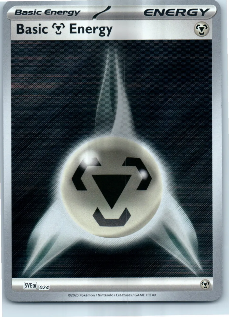 Basic Metal Energy 024/8 front, the actual card for sale