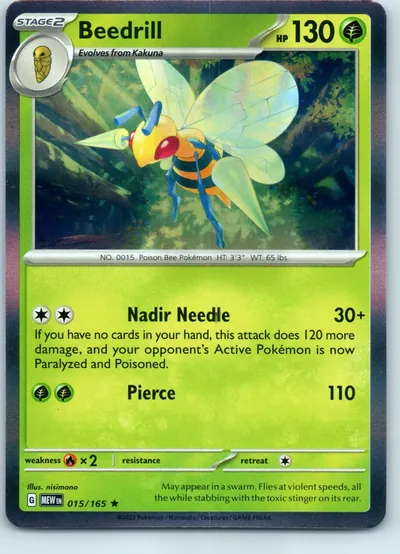Beedrill 015/165