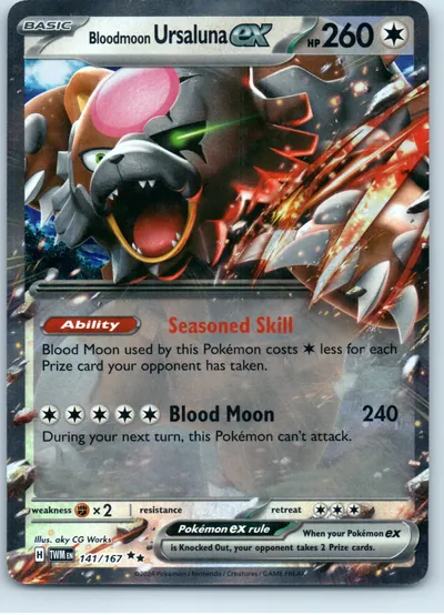 Bloodmoon Ursaluna ex 141/167