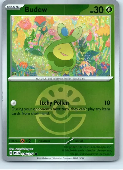 Budew (Friend Ball) 016/217