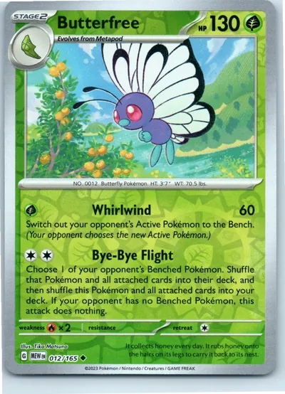 Butterfree 012/165