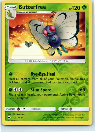 Butterfree 3/147