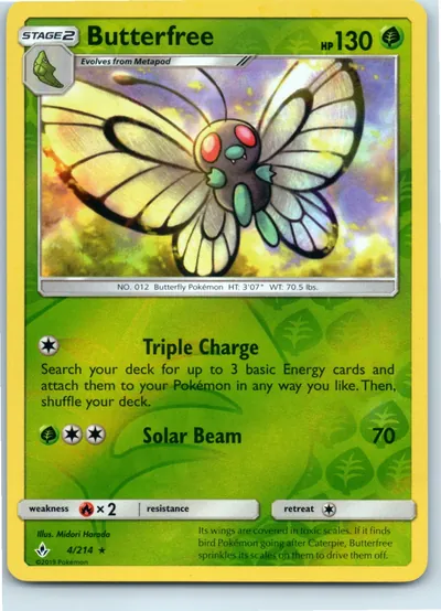 Butterfree 4/214