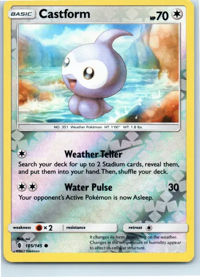 Castform 105/145