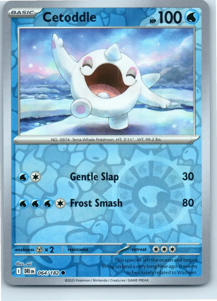 Cetoddle 064/182 front, the actual card for sale