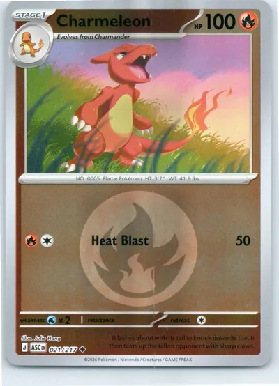 Charmeleon (Energy Symbol Pattern) 021/217