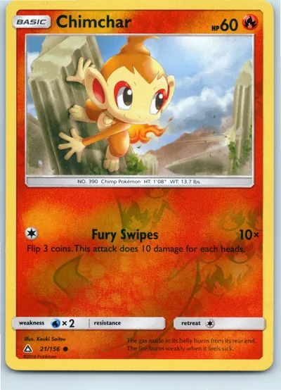 Chimchar 21/156