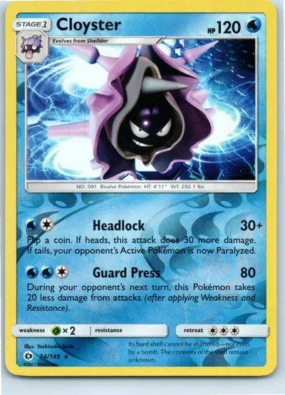 Cloyster 34/149