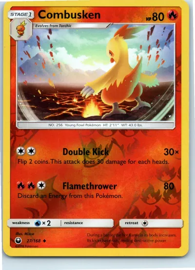 Combusken 27/168