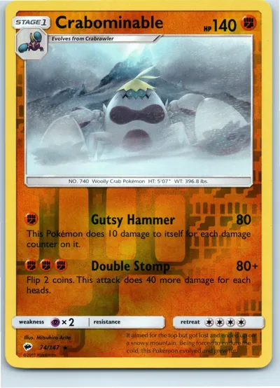 Crabominable 74/147