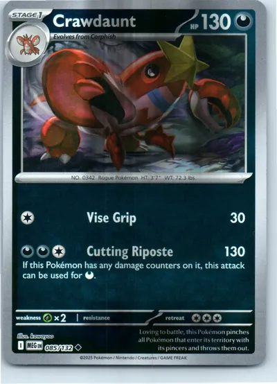 Crawdaunt 085/132