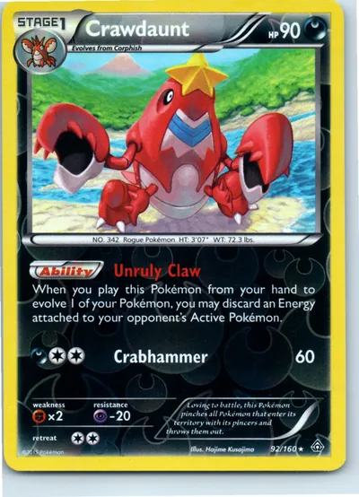 Crawdaunt 92/160