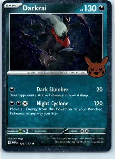 Darkrai (Cosmos Holo) 136/197