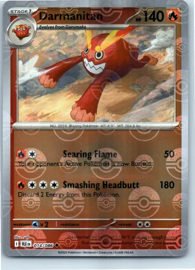 Darmanitan (Poke Ball Pattern) 014/086