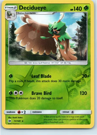 Decidueye 11/149