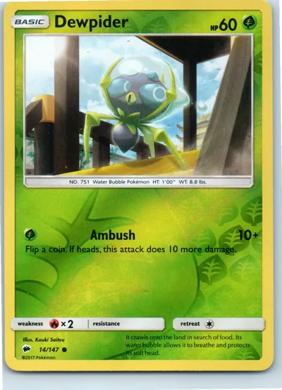 Dewpider 14/147