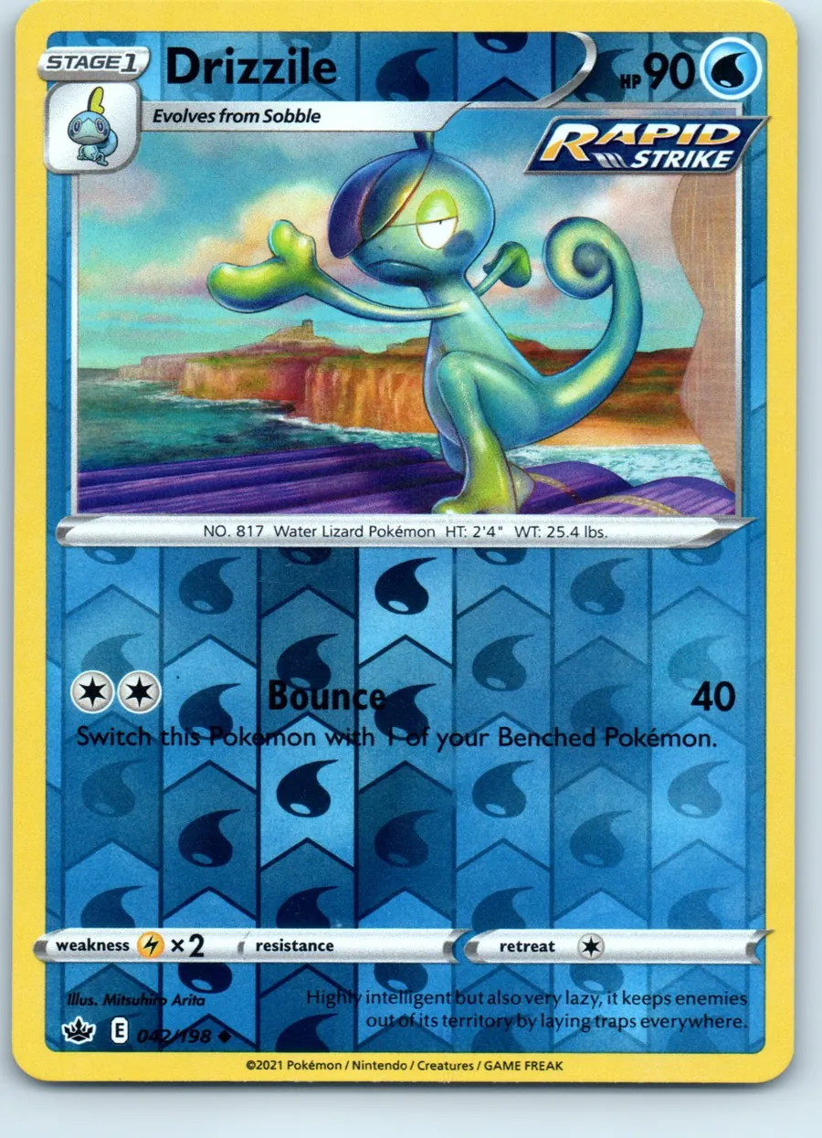 Drizzile 042/198 front, the actual card for sale