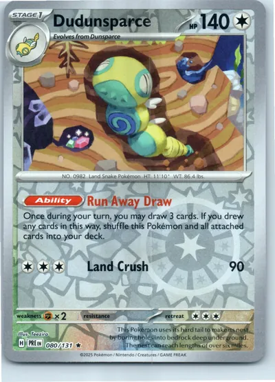 Dudunsparce 080/131