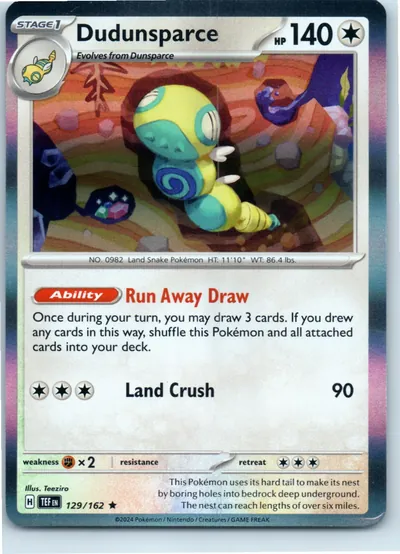 Dudunsparce 129/162