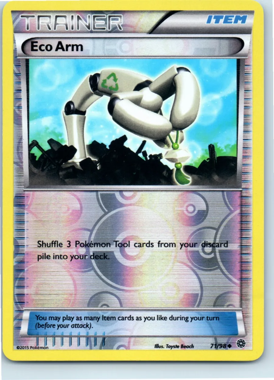 Eco Arm 71/98 front, the actual card for sale