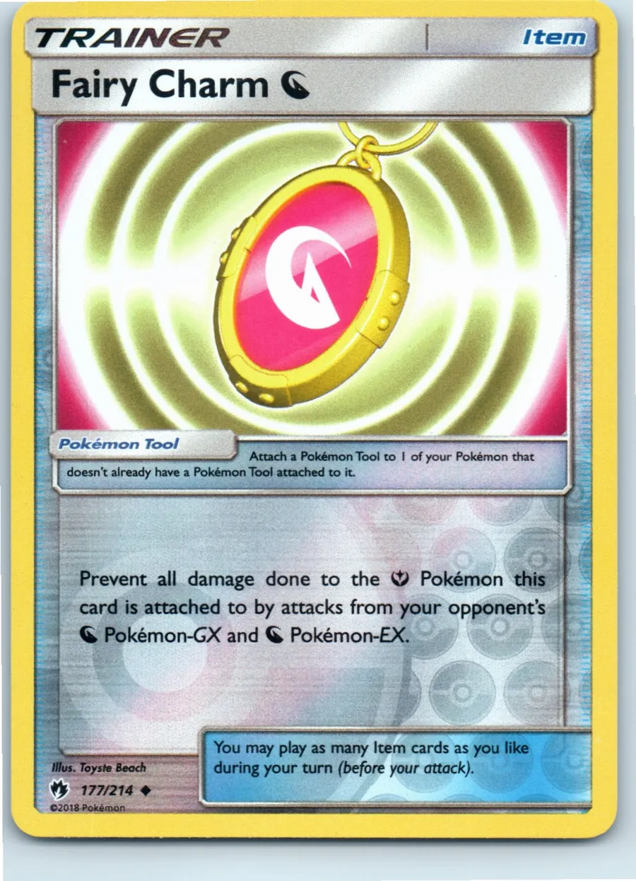 Fairy Charm O 177/214 front, the actual card for sale