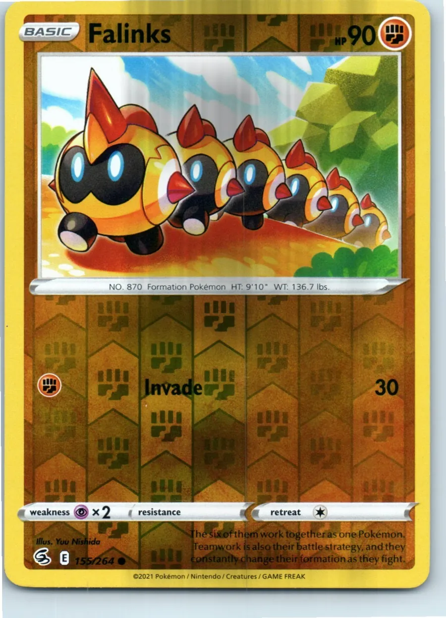 Falinks 155/264 front, the actual card for sale
