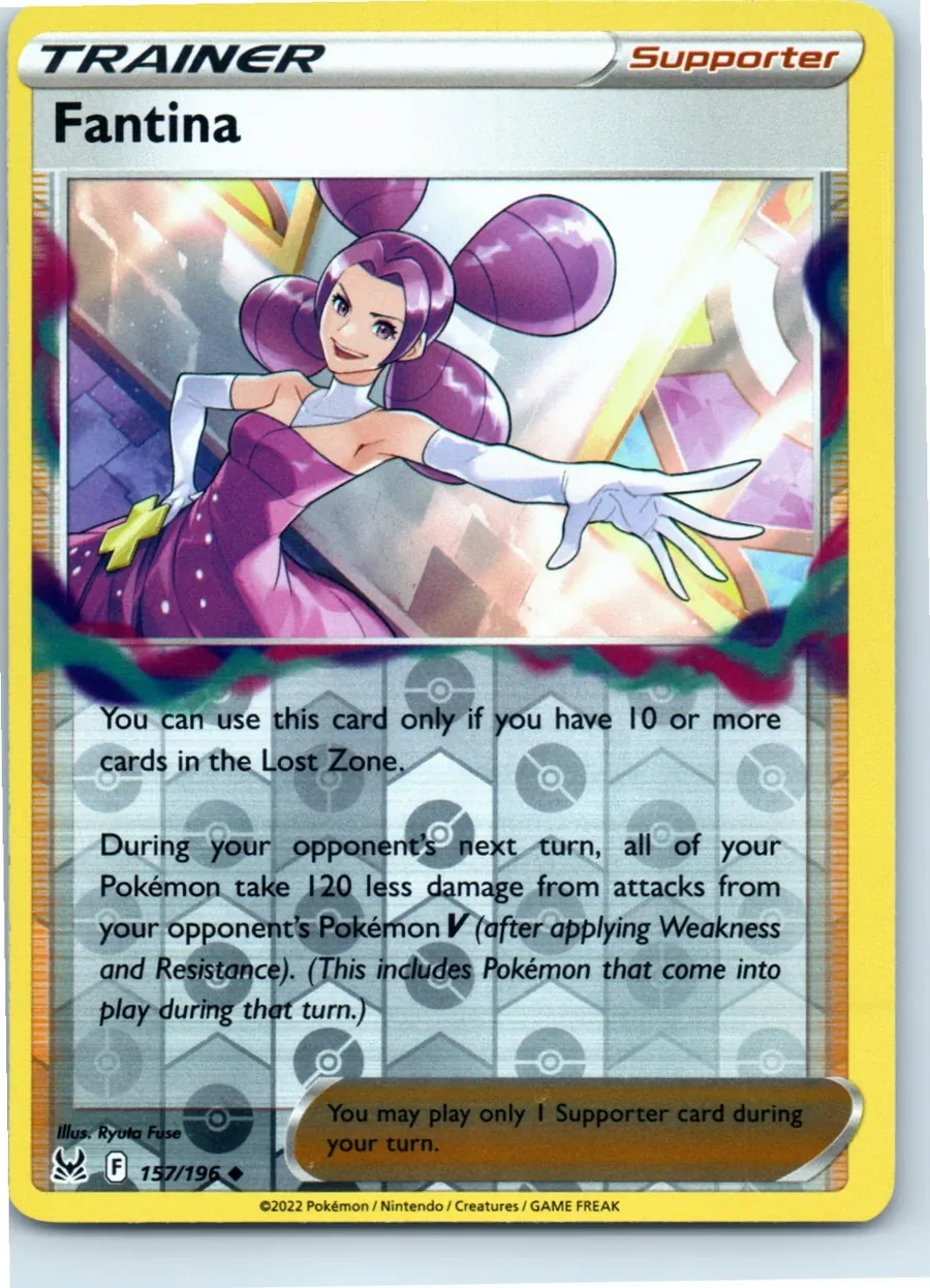 Fantina 157/196 front, the actual card for sale