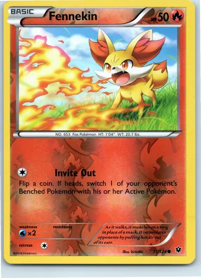 Fennekin 11/124