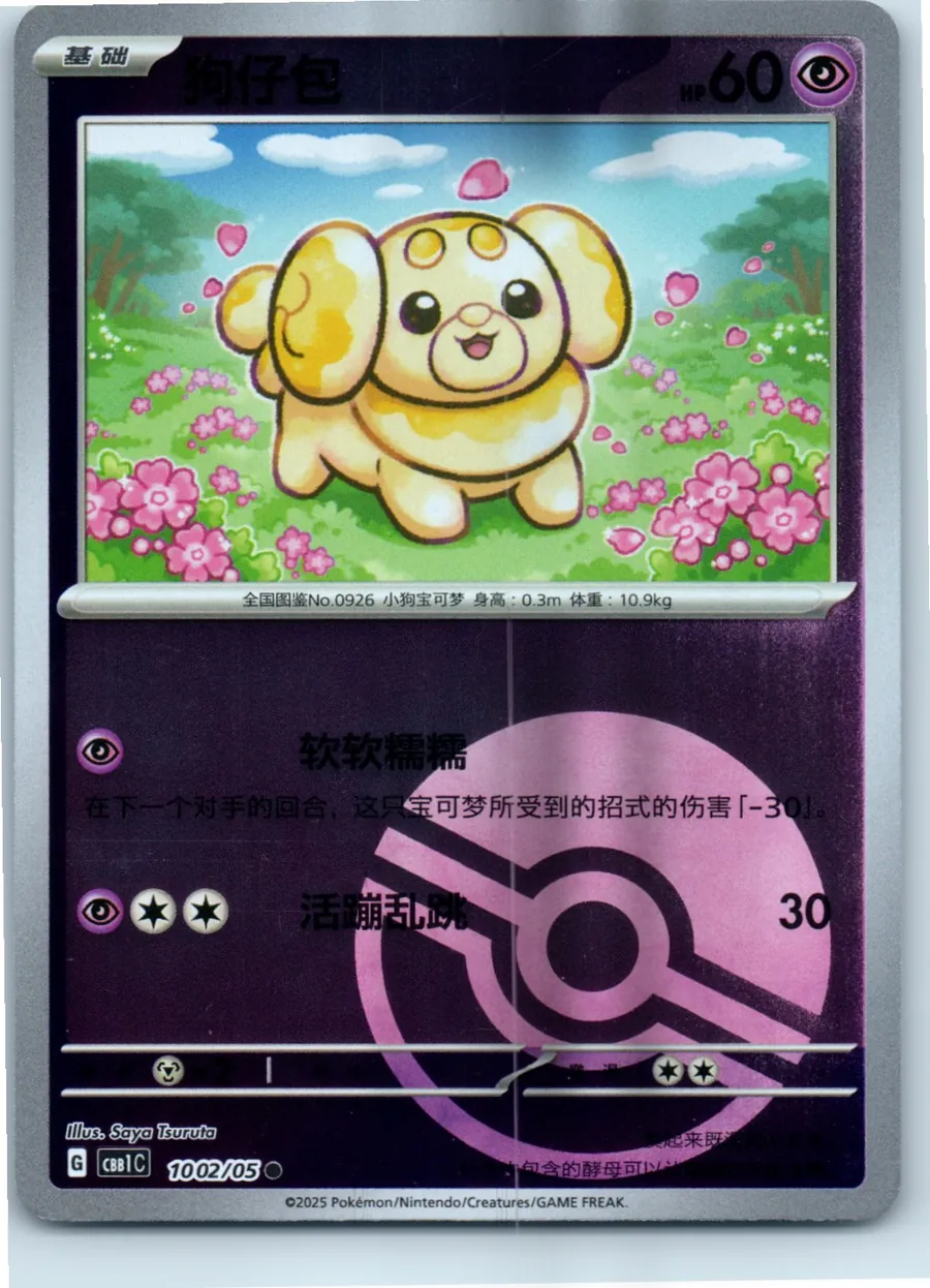 Fidough 1002/05 front, the actual card for sale