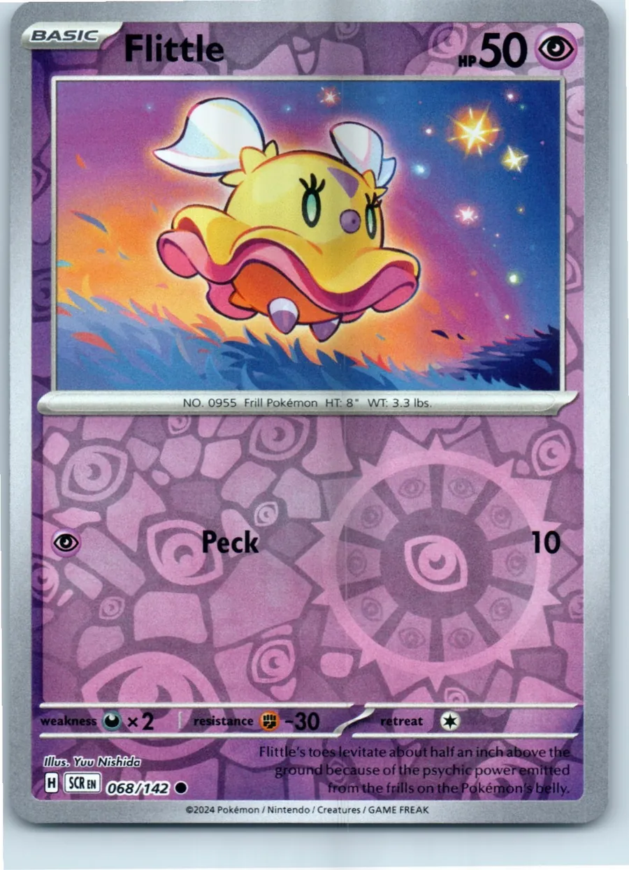 Flittle 068/142 front, the actual card for sale