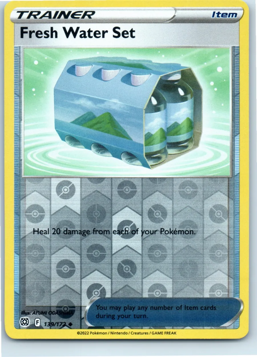 Fresh Water Set 139/172 front, the actual card for sale