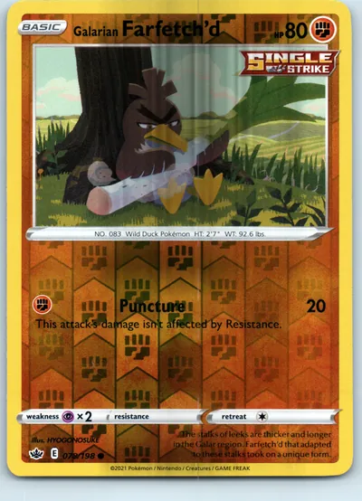 Galarian Farfetch'd 078/198