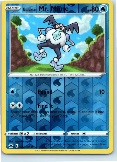 Galarian Mr. Mime 030/159