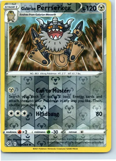 Galarian Perrserker 181/264