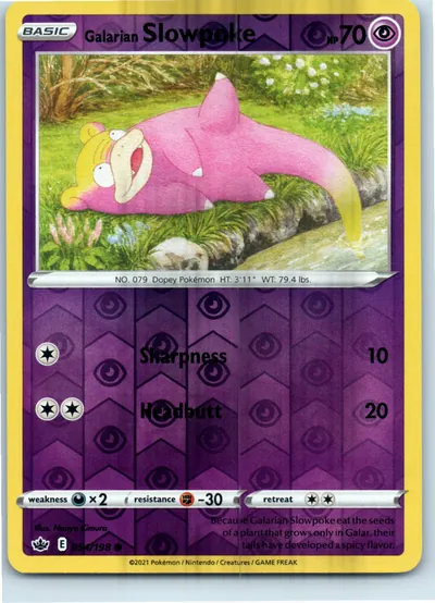 Galarian Slowpoke 054/198