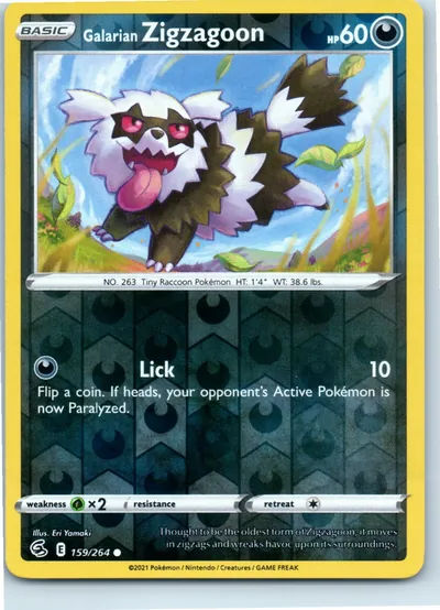 Galarian Zigzagoon 159/264