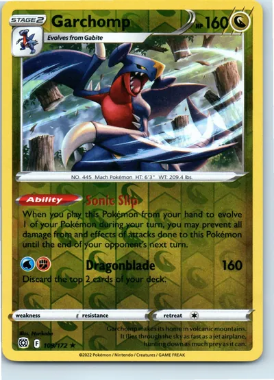 Garchomp 109/172