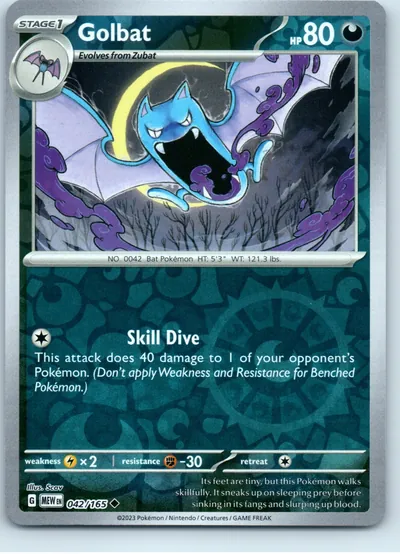 Golbat 042/165