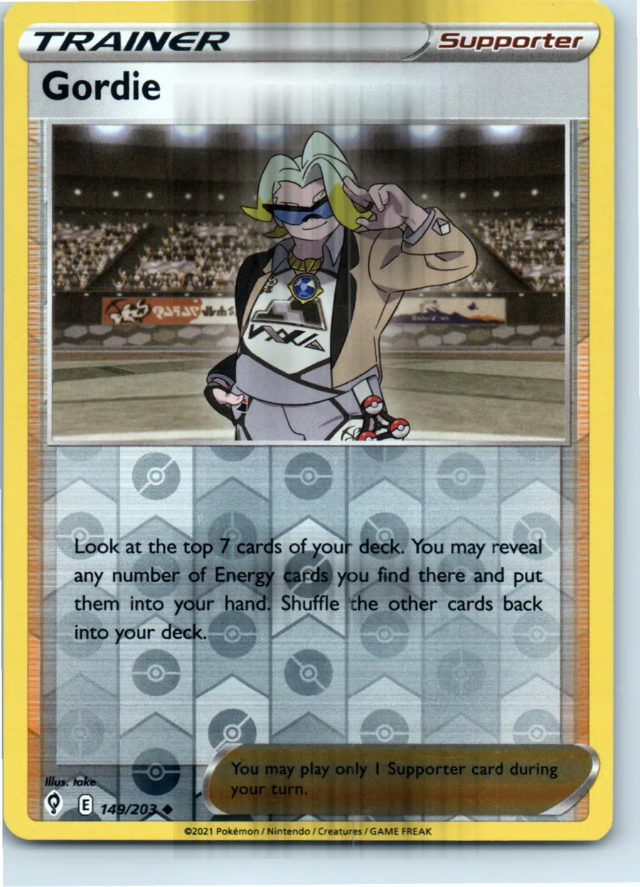 Gordie 149/203 front, the actual card for sale