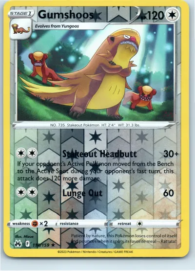 Gumshoos 118/159