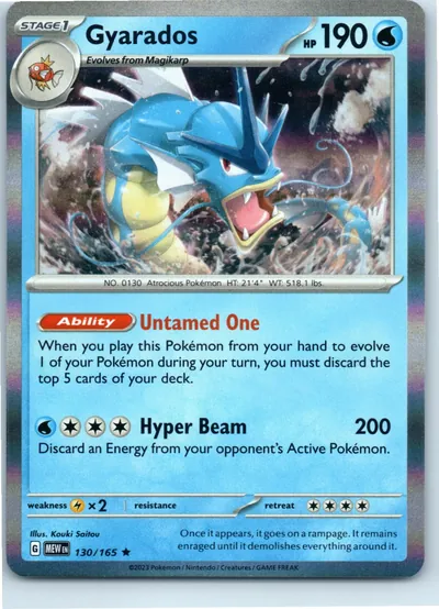 Gyarados 130/165
