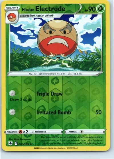 Hisuian Electrode 003/189