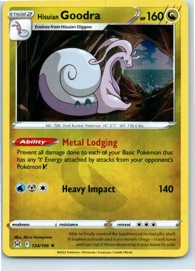 Hisuian Goodra 134/196